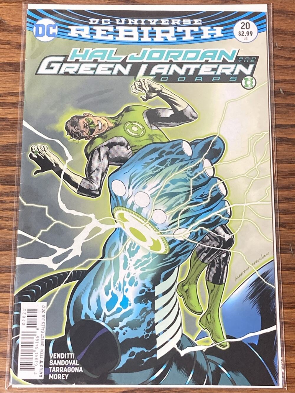DC Hal Jordan & Green Lantern Corps Vol. 1 # 20B Variant Cover Jul '17 (NM)